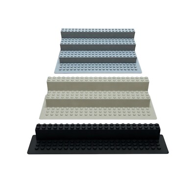 Brick Figure Stand (Minifigure) - 3 Sizes, 20 Colors (Various Shown)