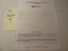 WPS Kinetic Drawing System for Family and School Scoring Booklet