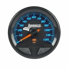 Longacre 52-46743 SMi Elite Waterproof Fuel Pressure Gauges - 0-120 psi