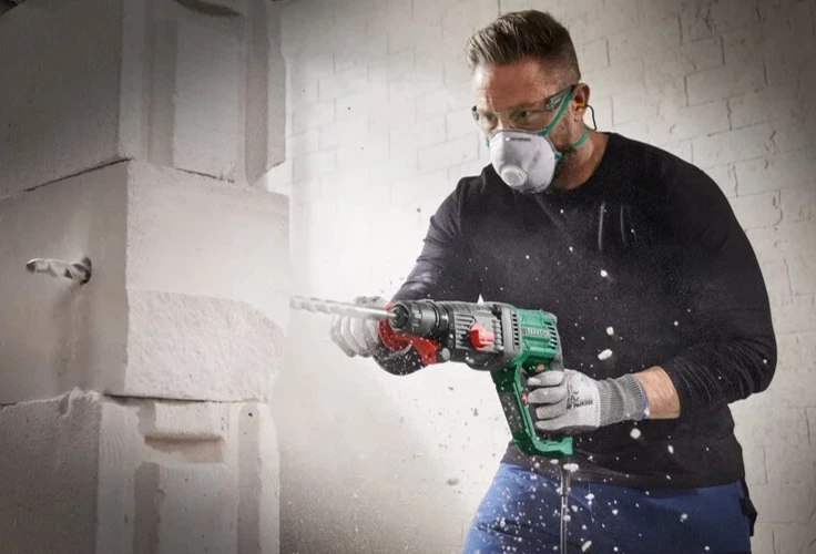 Parkside SDS Plus Steinbohrer Gesteinbohrer Betonbohrer Hammerbohrer 600/1000mm - Bild 4 von 4