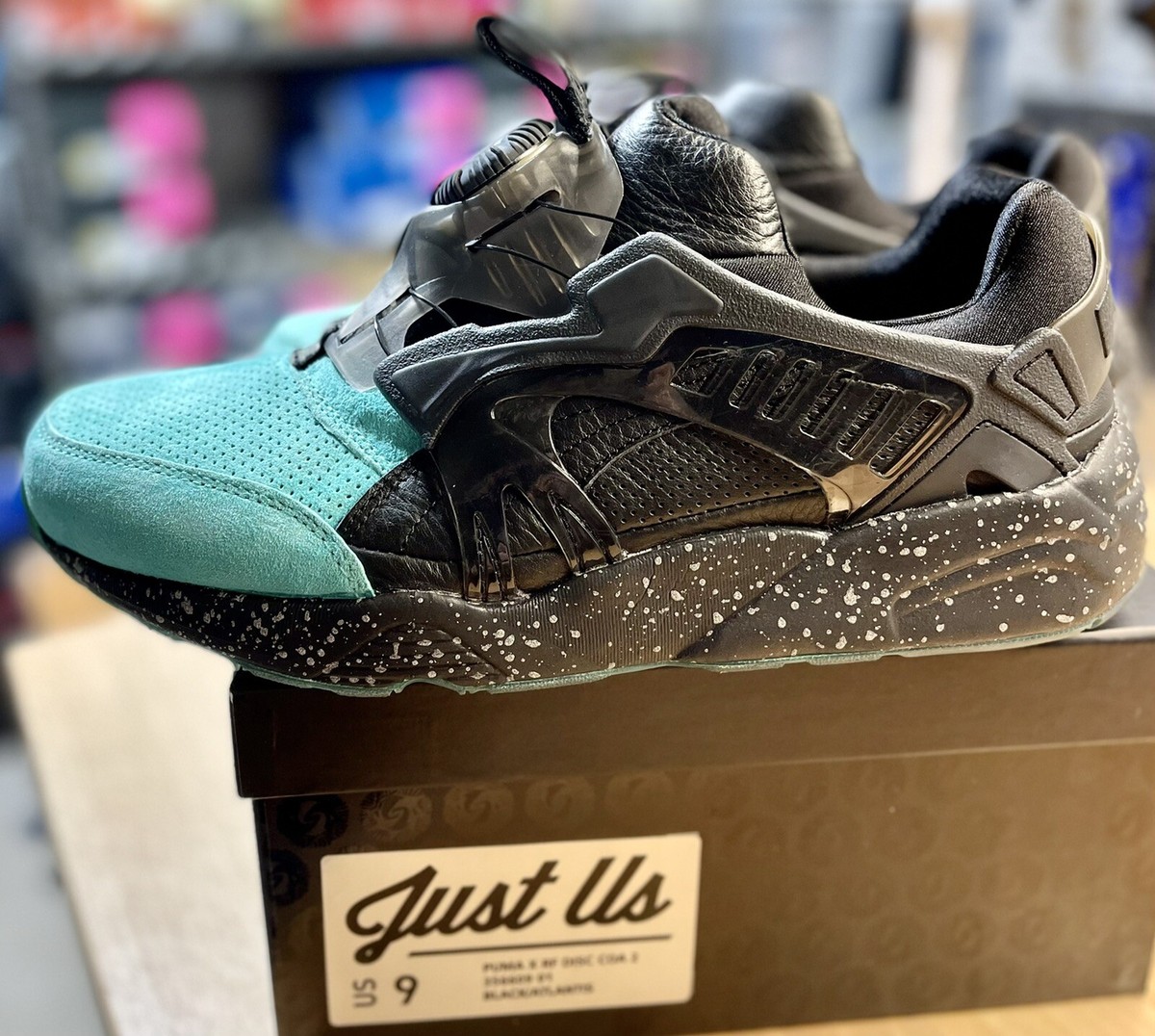 PUMA Disc Blaze x Ronnie Fieg COA 2014 KITH MINT TOE TECH PUMA Disc Blaze x Ronnie Fieg COA 2014 KITH MINT TOE TECH