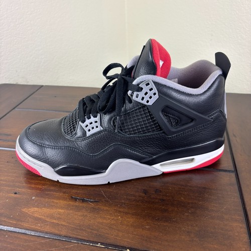 Nike Air Jordan 4 Retro Bred Reimagined FV5029-006 Men’s Size 10.5 - Picture 2 of 24