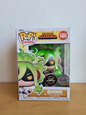 Funko Pop MHA My hero academia All Might BURNIN 1484 CHASE GITD Neu!!
