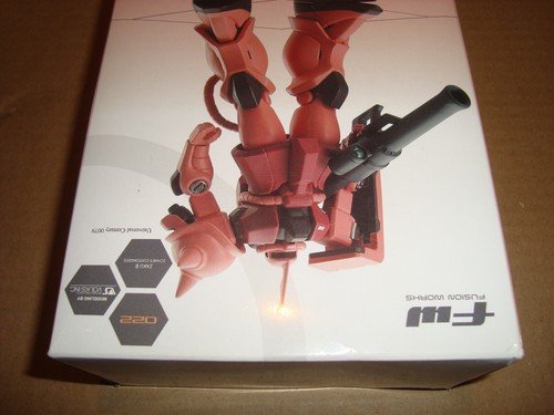 FUSION WORKS GUNDAM STANDart 6 022 MS-06S ZAKU II CHAR'S CUSTOMIZED BANDAI 2010 - Imagen 2 de 7