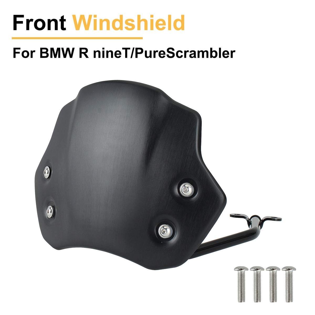 【BW7779】BrightWin Fairing Windscreen Windshield For BMW R nineT Pure Scrambler