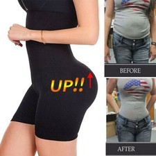 Women's Fajas High Waisted Body Shaper Colombian Levanta Cola Post Surgery