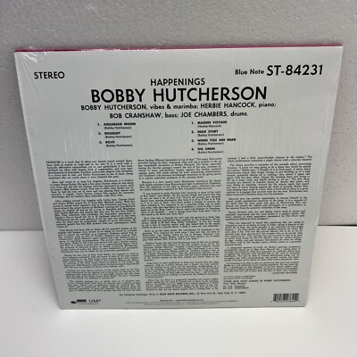Bobby Hutcherson - Happenings (LP, Reissue, 2015, VG+, Blue Note 75) used 602547476449 | eBay Bobby Hutcherson - Happenings (LP, Reissue, 2015, VG+, Blue Note 75) used 602547476449 | eBay