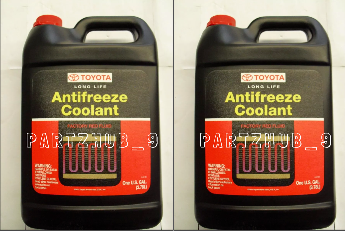 3 Gallon Genuine Toyota Long Life Engine Coolant Antifreeze for