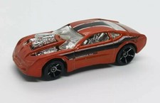 Hot Wheels Overbored 454 Metalflake Orange Design Malaysia 2001 FREE SHIPPING