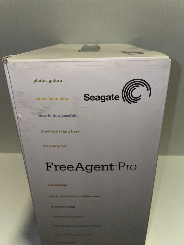 New Seagate FreeAgent Pro 750GB External Hard Drive, USB 2.0/eSATA - Image 2 of 4
