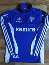 Adidas IFK Skoghall Track Jacket Football Soccer Sweatshirt Sweden Training Blue