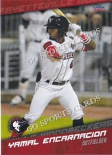 2024 Fayetteville Woodpeckers Yamal Encarnacion RC Rookie Astros DR Minor