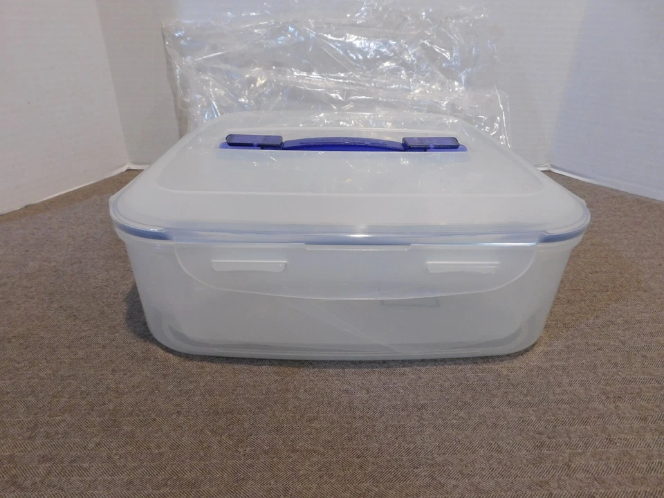 Lock & Lock Clear Divided Server with Removable Tray NEW - Image 2 of 4