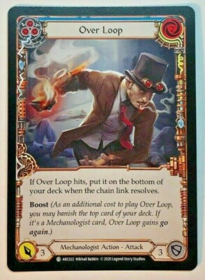 Flesh And Blood Arcane Over Loop (Blue) ARC022 Unlimited NM/M