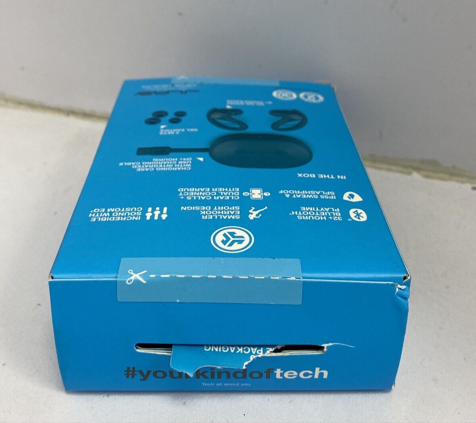 JLab Go Air Sport True Wireless Bluetooth Earbuds Teal eBay