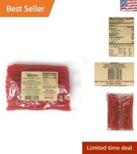Soft Chewy Watermelon Licorice Twists - 7-Inch, 1 Pound, Perfect for Sharing