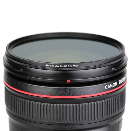 JJC 77mm A+Ultra Slim Multi-Coated Circular Polarizing CPL Filter Lens Protector - Picture 8 of 11