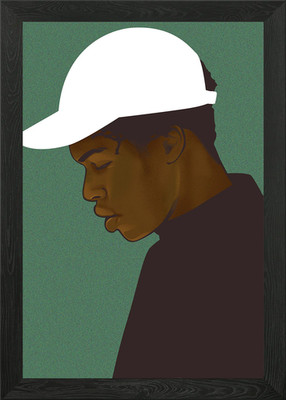 DANIEL CAESAR Framed Wall Art Poster Canvas Print Picture