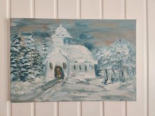 Original Acrylic Picture, Canvas New