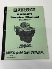 Chevrolet Performance Ram Jet 502 Engine Service Manual Oem Book Repair
