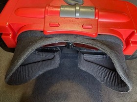 NINTENDO Virtual Boy Console Controller AC Adapter Tap and 5 Games Set