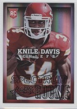 2013 Absolute Rookie Spectrum Black 26/49 Knile Davis (Facing Forward) #155 1u9