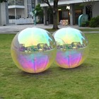 Yescom 2PCS 40" Big Shiny Inflatable Mirror Ball Giant PVC Hanging Iridescent — photo 5