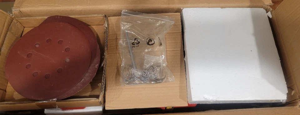 Aleko 690E电动天花板墙砂光机带集尘变速 — 第 2/4 张图片