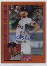 2019 Topps Update Silver Pack Orange /25 Corbin Martin #T84U-19 Auto 11eh