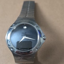 Movado Sports Edition 84.F4.1893 Swiss Made Auto Black Dial 40mm Bracelet