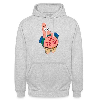 Spongebob Schwammkopf Patrick Star Go Team Design Unisex Hoodie