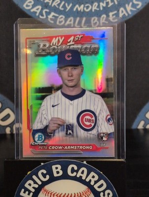 2024 Bowman Chrome - My 1st Bowman Pete Crow-Armstrong #M1B-14 (RC)