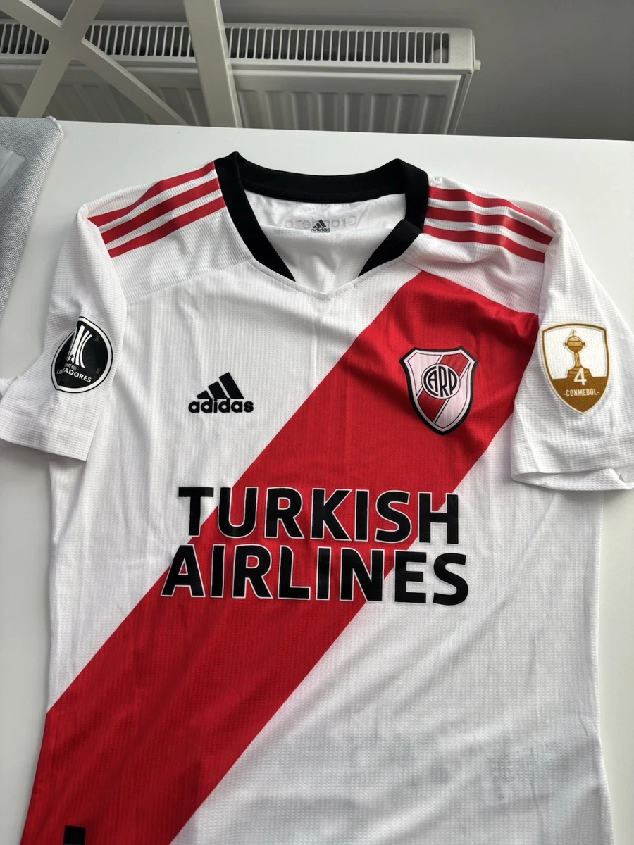 Maillot De Foot Domicile River Plate – Adidas, Taille L, Numéro 7 Trezeguet (neuf Avec étiquettes)