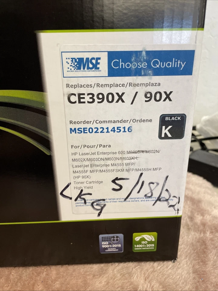 Encompass CE 390X / 90X Cartridge Replacement HP M4555/M4555f/M455skm MFP - Image 2 of 4