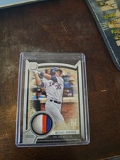 2018 Topps Museum Collection Red 8/10 Michael Conforto #MMR-MCO Patch 9su
