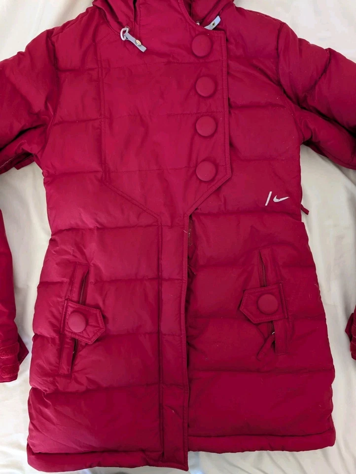 NIKE SNOWBOARDING Chaqueta con Capucha Parka Chaqueta de Invierno M Plumón de Ganso Abrigo Puffer Foto 3 de 4