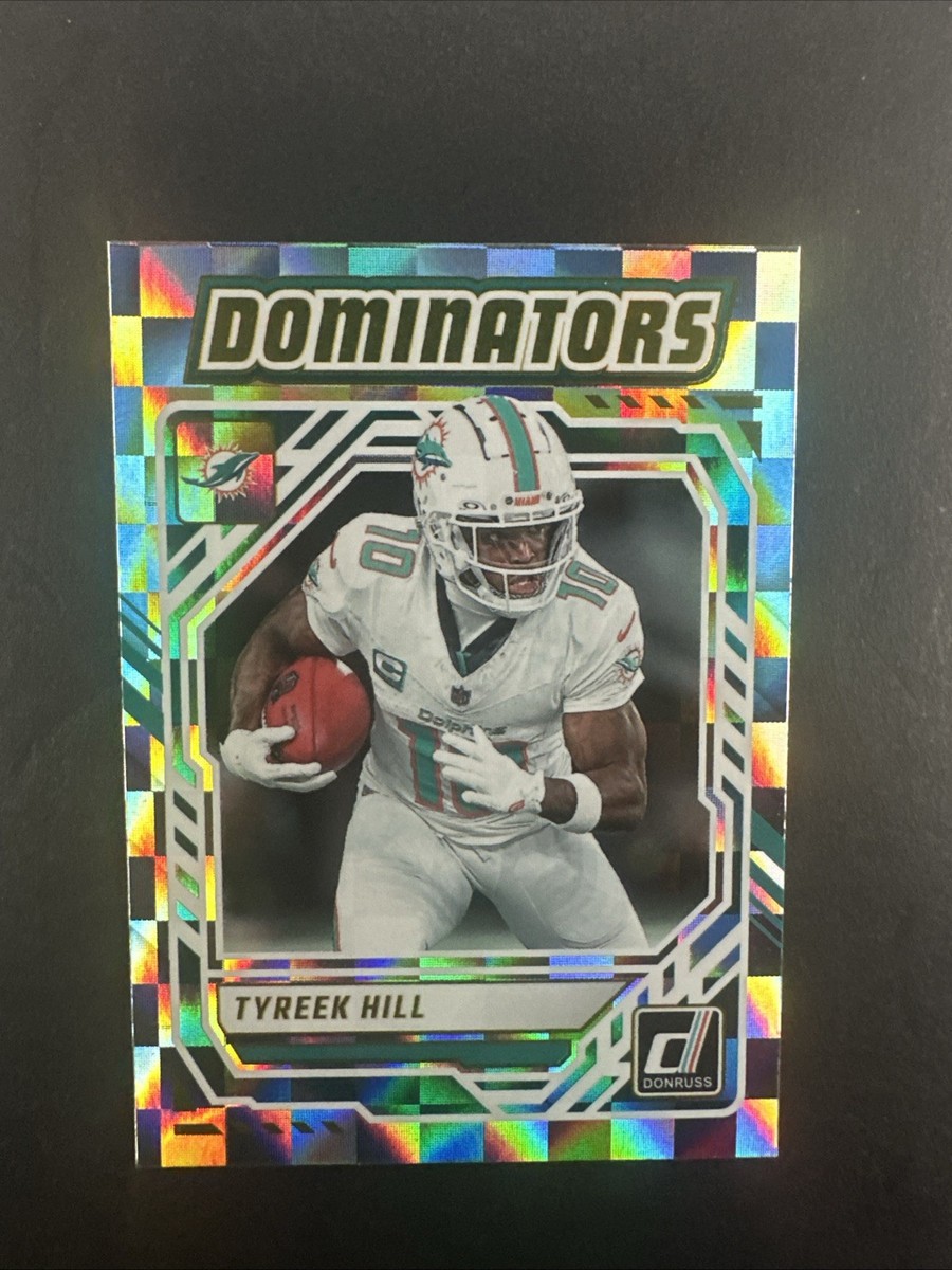 2025 Panini Donruss Tyreek Hill Dominators Miami Dolphins | eBay