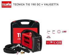 Saldatrice ad inverter TIG Telwin Tecnica 190 Completa di valigetta ed accessori