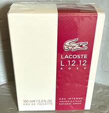 Lacoste L.12.12 Rose Eau de Toilette Natural Spray, Regular Size 3.3 fl oz
