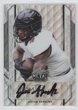 2021 Leaf Metal Draft Portrait Silver Wave /75 Javian Hawkins #PA-JH1 Auto 2p7