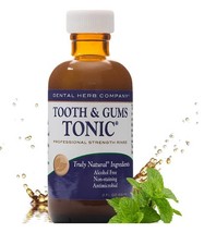 Dental Herb Company Tooth  Gums Tonic Relieve Bleeding Irritated Gums 2 Oz