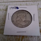 1958-D Franklin Half Dollar Silver