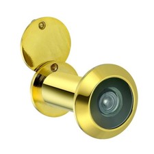220 Degree View Angle Door Peephole Hardware with Privacy Cover for Security