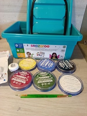 Snazaroo Profi Gesichtsfarbe/Lackierung Mini Kit 300+ Gesichter Beschreibung lesen