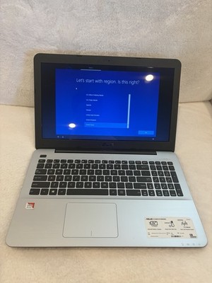 Asus X555Q 15.6'' AMD A12-9720P Radeon R7 2.0GHz 8GB RAM 128GB SSD with Charger