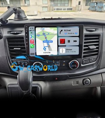 For 2020-24 Ford Transit 250 350 10.1'' Carplay Android 14 Car Stereo GPS Navi