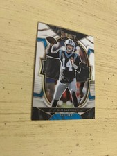 Sam Darnold 2022 Panini Select Silver Prizm #33 Carolina Panthers