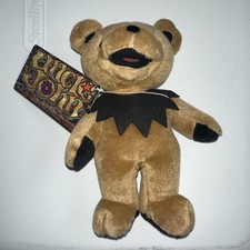   Uncle John  Grateful Dead beanie bear 7  plush vintage - 5/2/70 Harper College