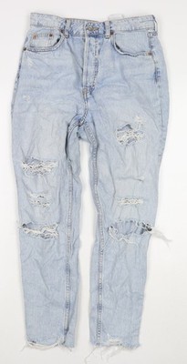 Damenjeans UK Größe 10 Divided by H&M Regular Fit Straight