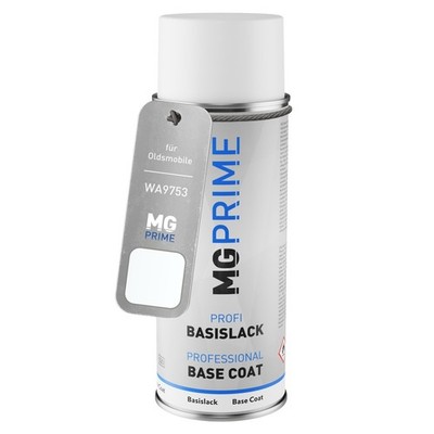 Autolack Spraydose für Oldsmobile WA9753 Bright White Arctic White Basislack